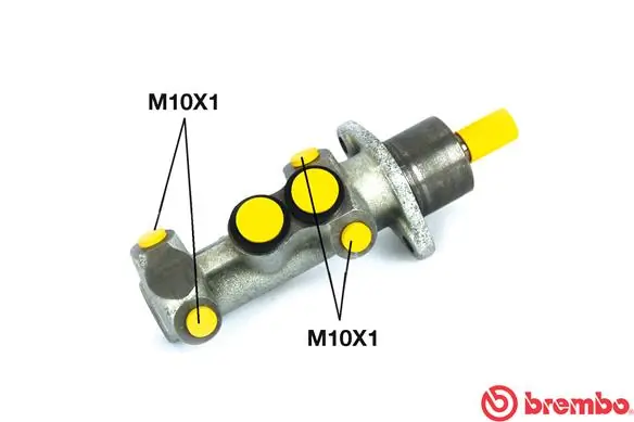 Цилиндр главный тормоза (гидротормозов) Polcar LM70195 цена, от 39.48 USD