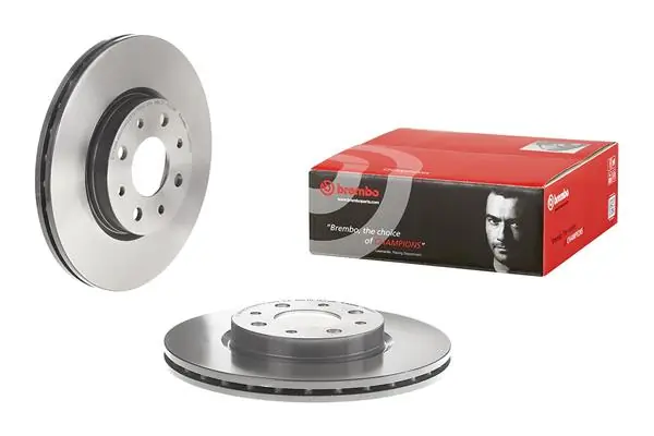 09587011 Brembo Диск тормозной передний