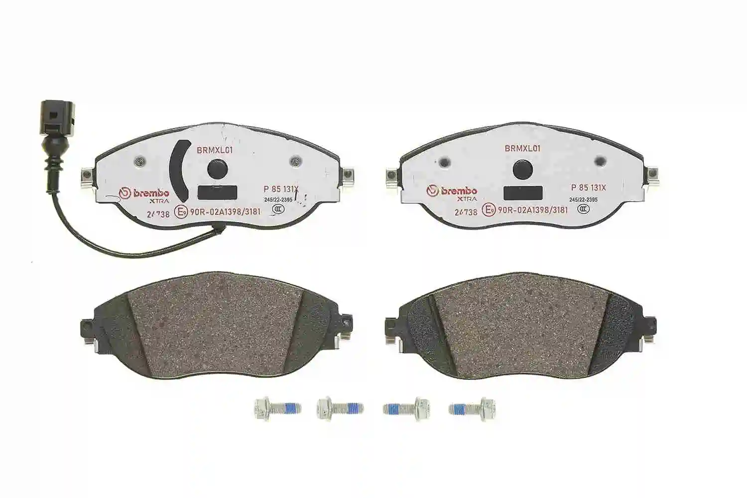P85131X Brembo Колодки передние