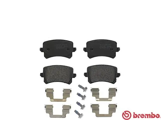 P85108 Brembo Колодки тормозные дисковые комплект