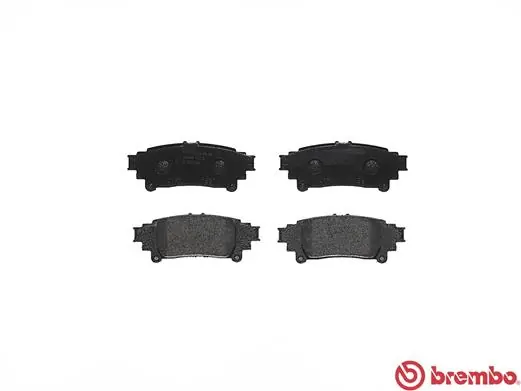 P83132 Brembo Колодки тормозные дисковые комплект