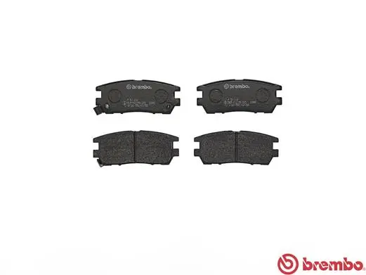 P54018 Brembo Колодки тормозные дисковые комплект