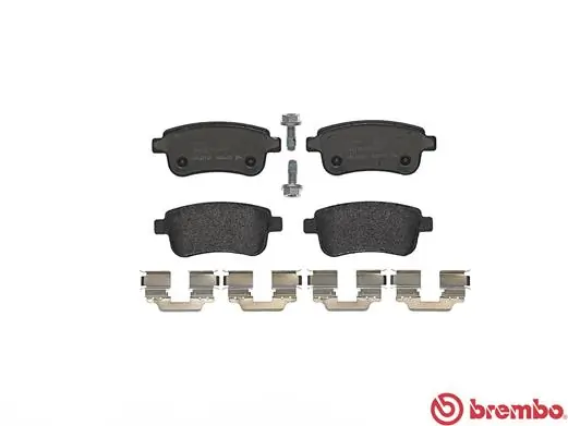P68054 Brembo Колодки тормозные дисковые комплект