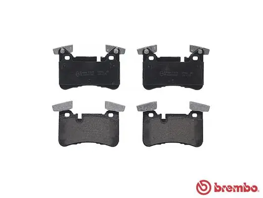 P50110 Brembo Колодки тормозные дисковые комплект