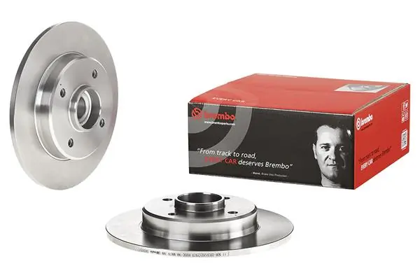 08D20517 Brembo Дисковый тормоз
