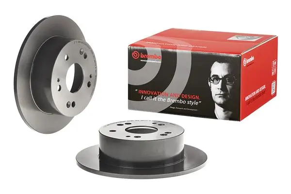 08D69611 Brembo Дисковый тормоз