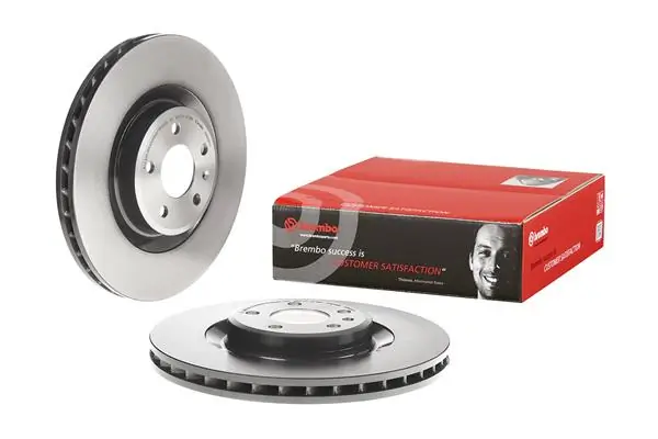 09B03911 Brembo Диск тормозной передний