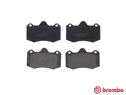 P85134 Brembo Колодки передние