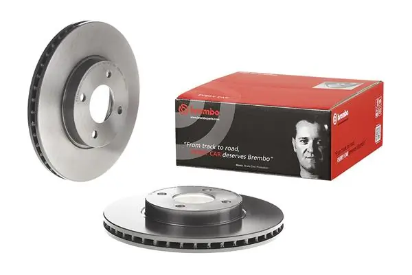 09C54311 Brembo Диск тормозной передний