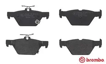 P78026 Brembo Колодки тормозные дисковые комплект