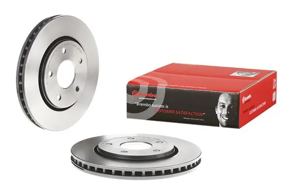 09N12411 Brembo Диск тормозной передний