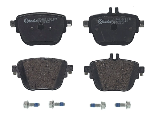 P50141 Brembo Колодки тормозные дисковые комплект
