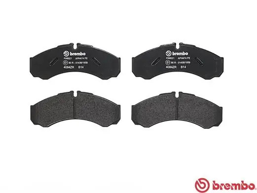 PA6021 Brembo Колодки передние
