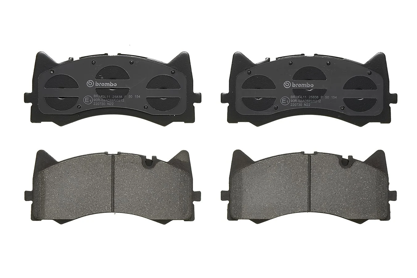 P50154 Brembo Колодки передние
