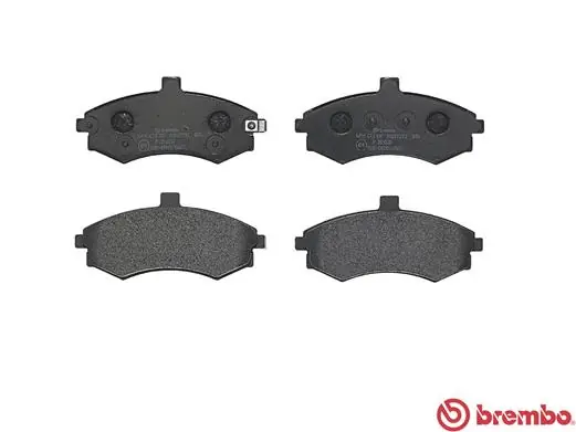 P30020 Brembo Колодки передние