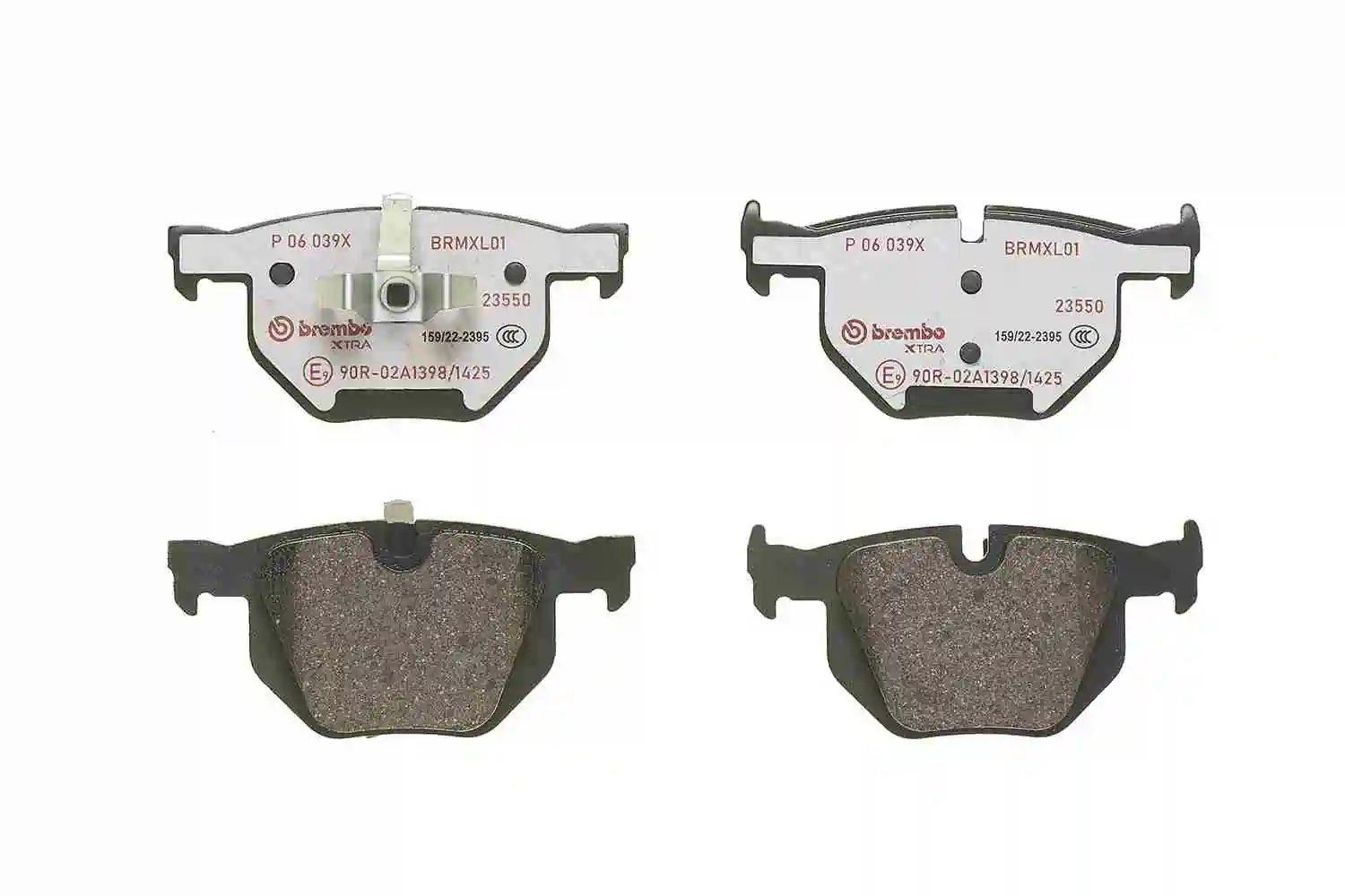 P06039X Brembo Колодки тормозные дисковые комплект