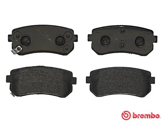 P30025 Brembo Колодки тормозные дисковые комплект