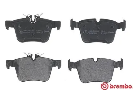P50122 Brembo Колодки тормозные дисковые комплект