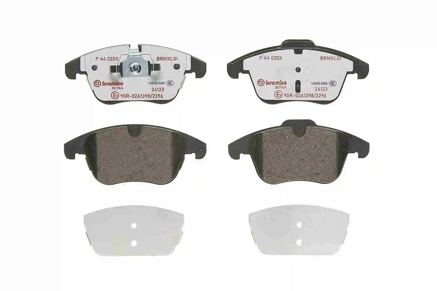 P44020X Brembo Колодки передние