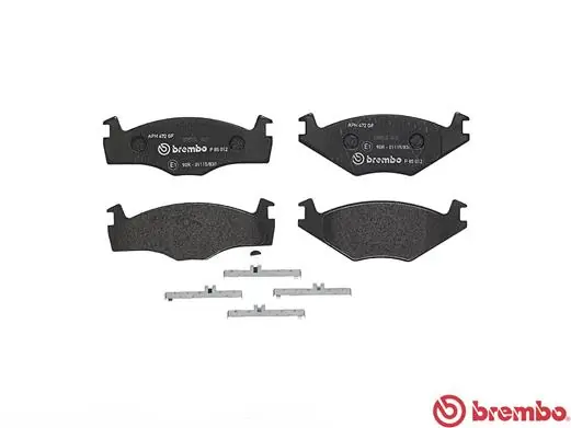 P85012 Brembo Колодки передние