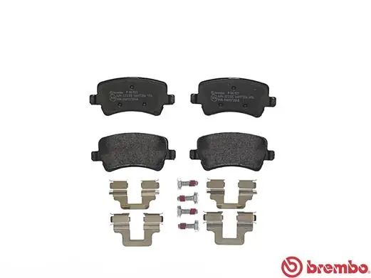 P86021 Brembo Колодки тормозные дисковые комплект
