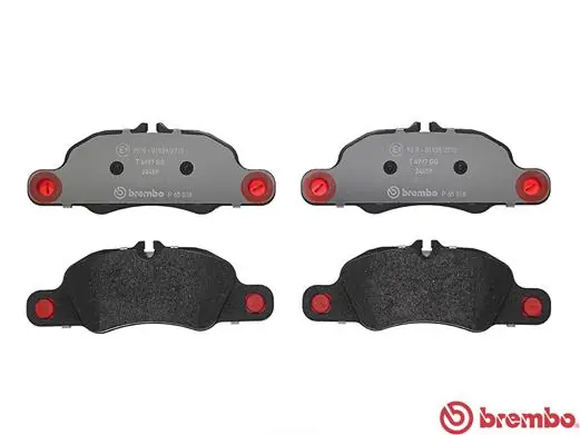 P65018 Brembo Колодки передние