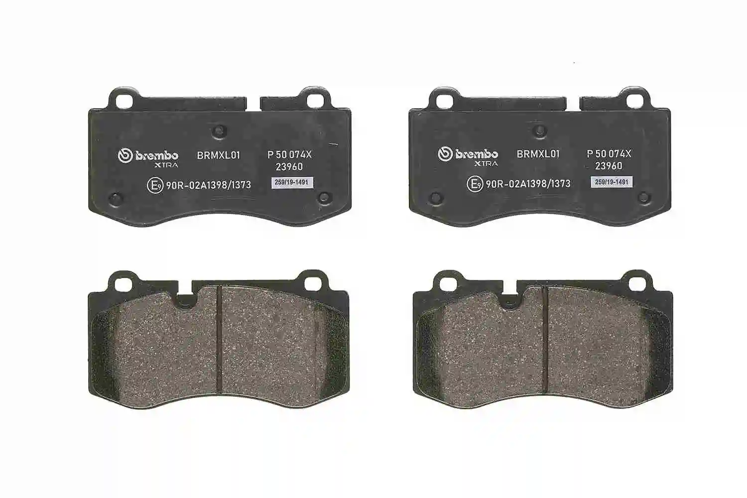 P50074X Brembo Колодки передние