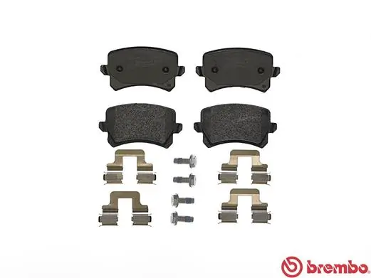 P85109 Brembo Колодки тормозные дисковые комплект
