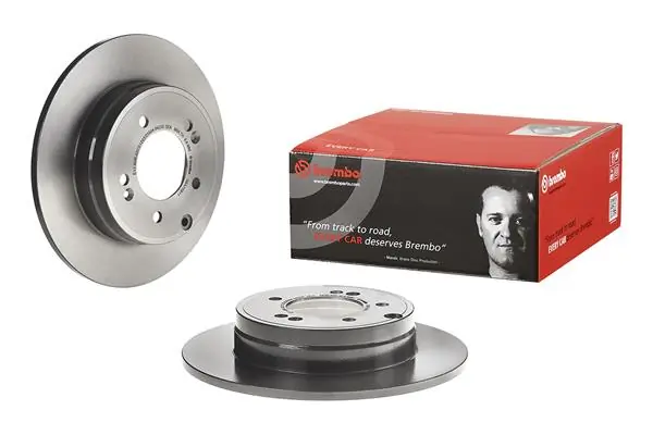 08A70811 Brembo Дисковый тормоз