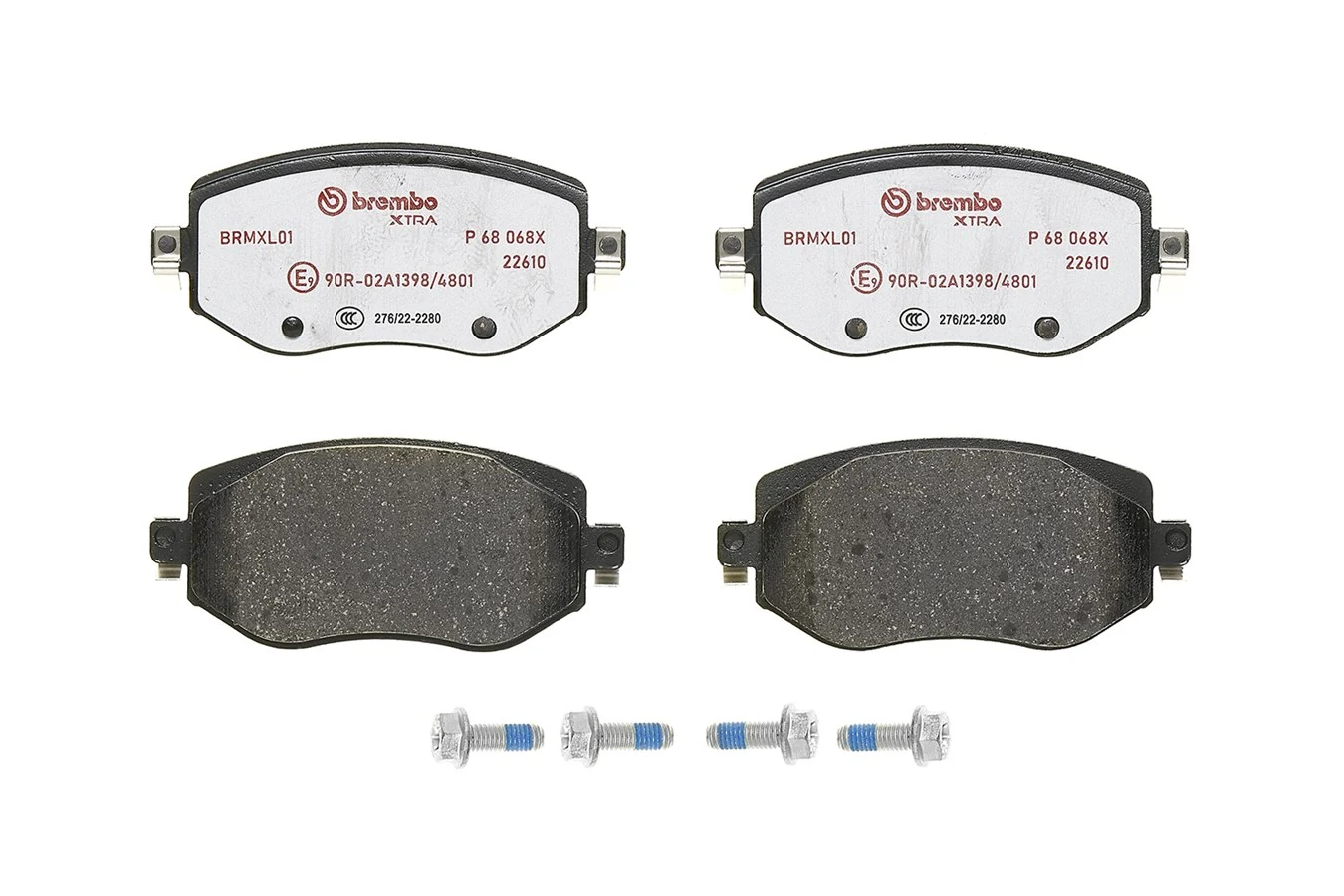 P68068X Brembo Колодки передние