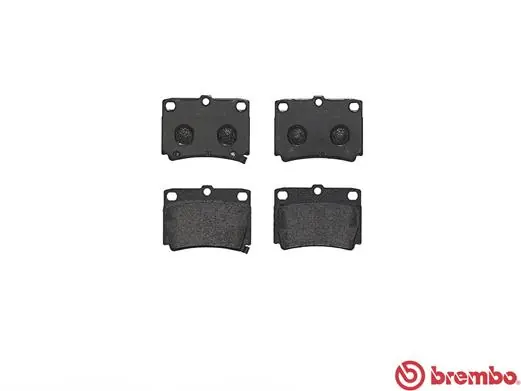 P54026 Brembo Колодки тормозные дисковые комплект