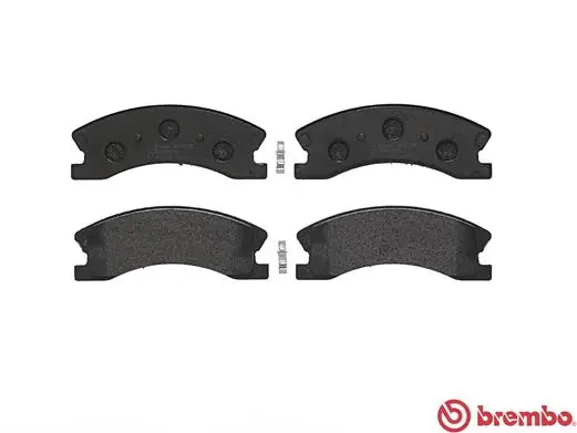 P37008 Brembo Колодки передние