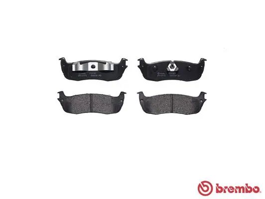 P24083 Brembo Колодки тормозные дисковые комплект
