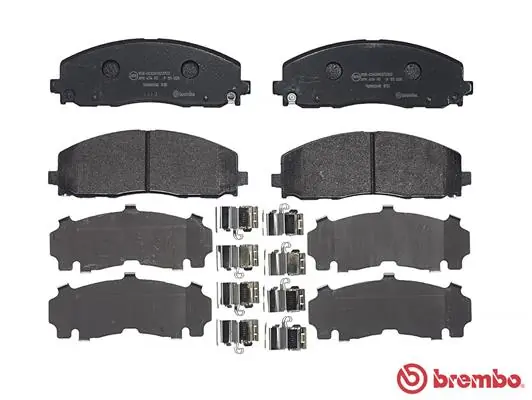 P11035 Brembo Колодки передние