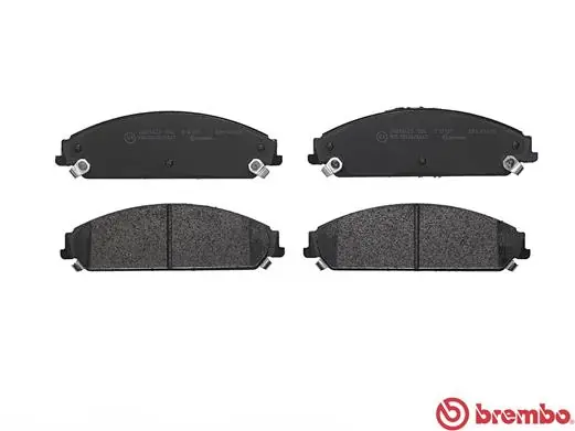 P11017 Brembo Колодки передние