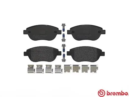 P23119 Brembo Колодки передние