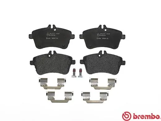 P50057 Brembo Колодки передние