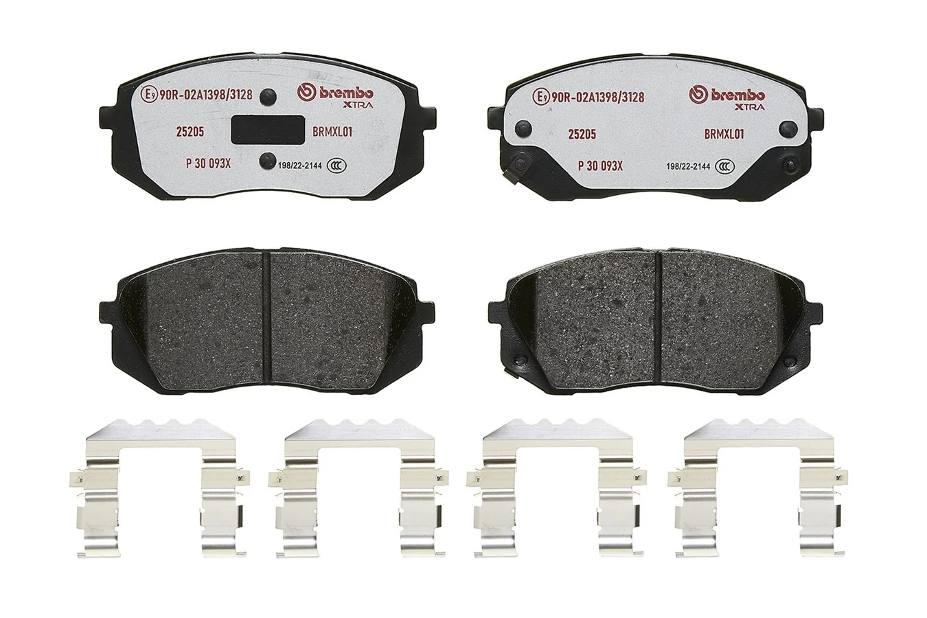 P30093X Brembo Колодки передние