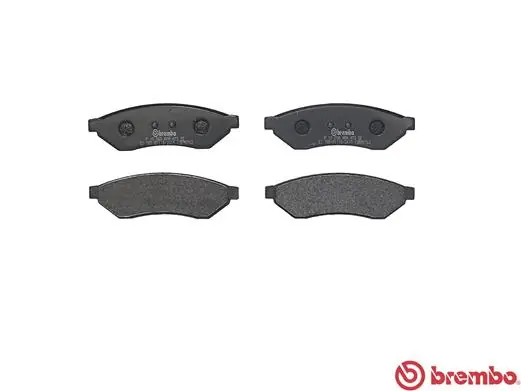 P10008 Brembo Колодки тормозные дисковые комплект
