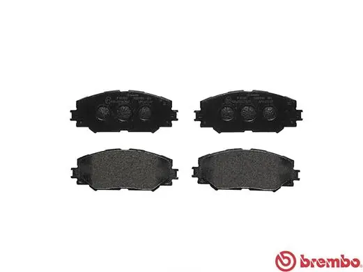P83082 Brembo Колодки передние