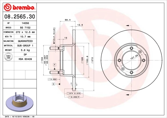 08256530 Brembo