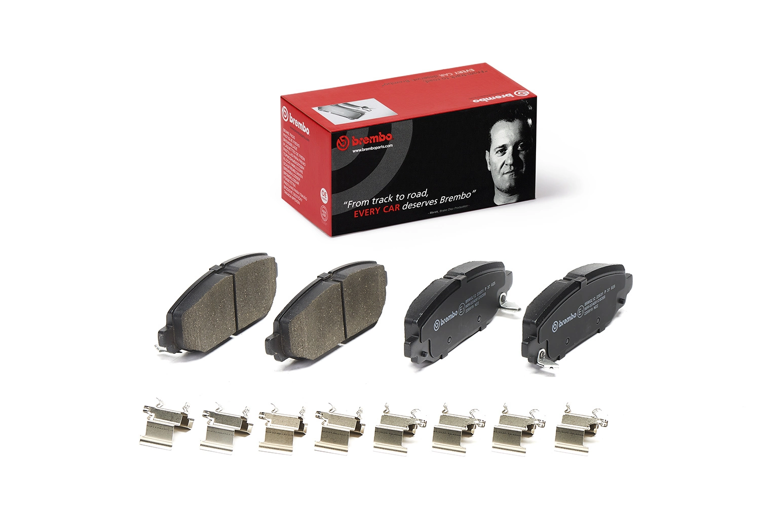 P37025 Brembo Колодки тормозные дисковые комплект