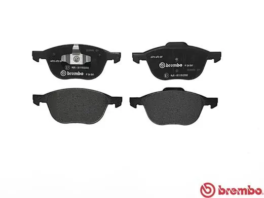 P24061 Brembo Колодки передние
