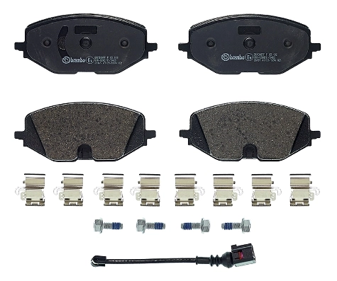 P85182 Brembo Колодки передние