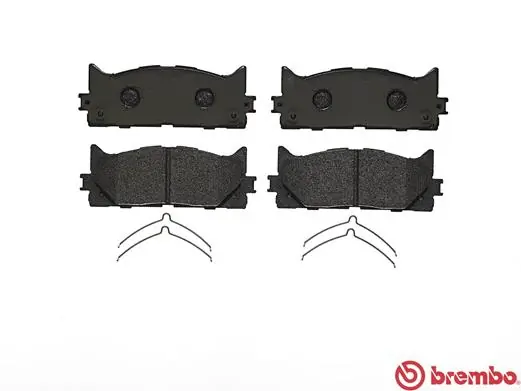 P83117 Brembo Колодки передние