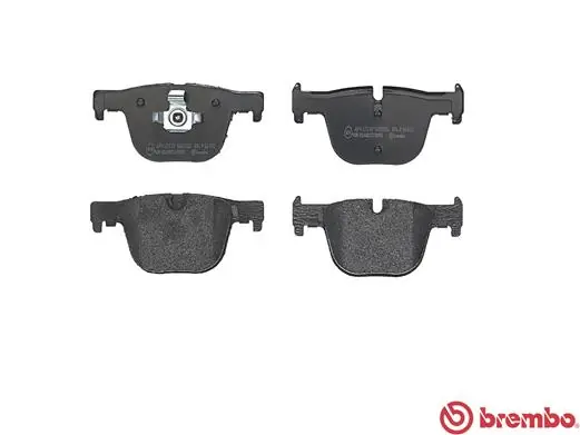 P06072 Brembo Колодки тормозные дисковые комплект