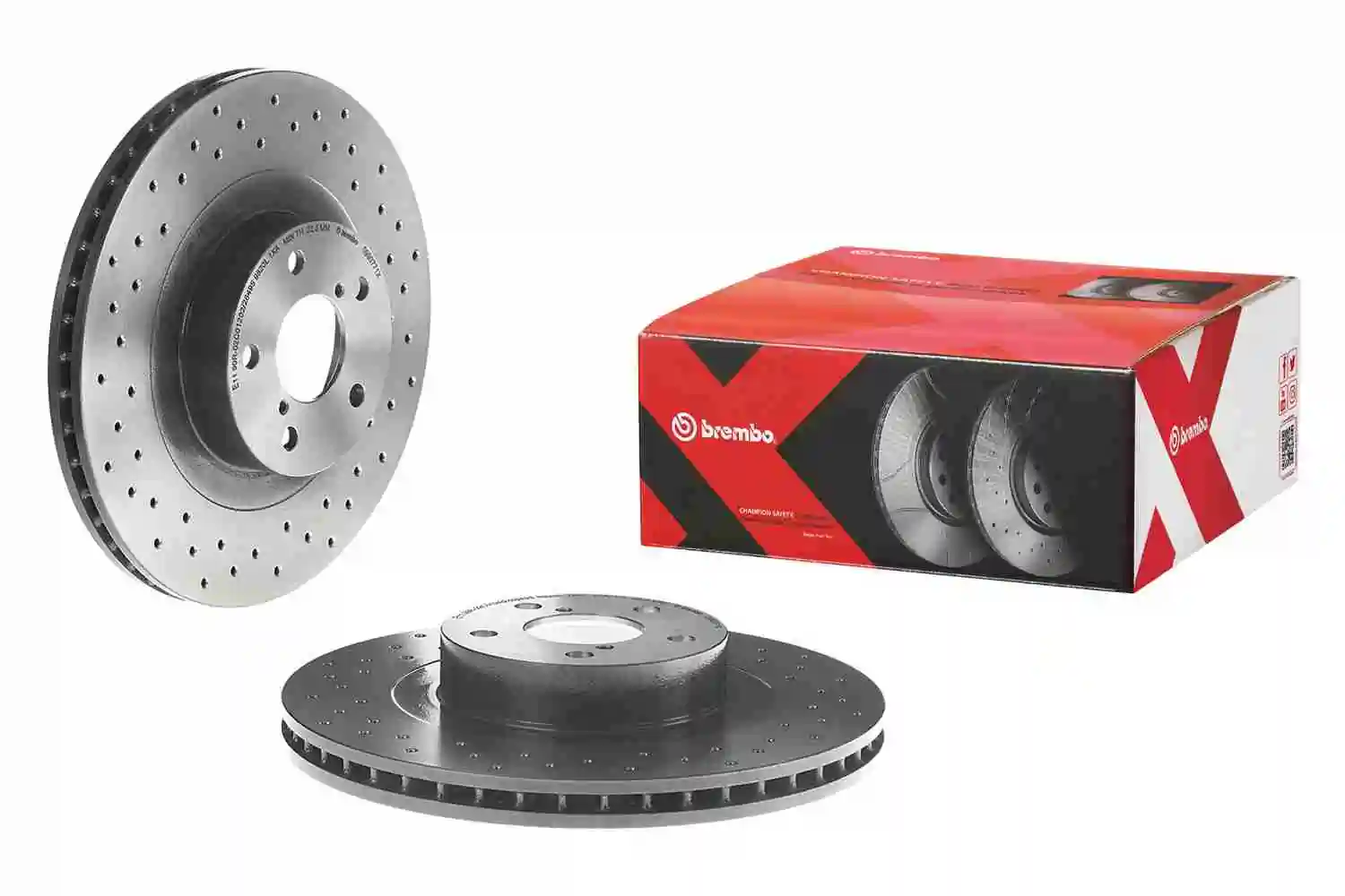 0990771X Brembo Диск тормозной передний