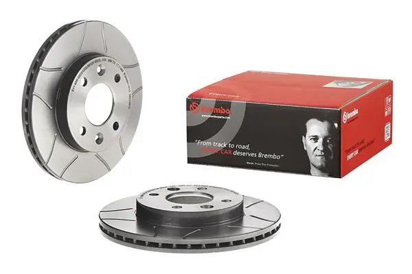 09314875 Brembo Диск тормозной передний