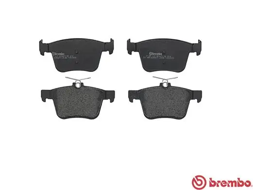 P85125 Brembo Колодки тормозные дисковые комплект