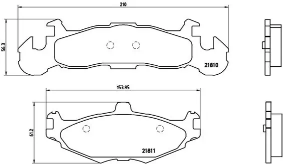 Колодки Chrysler 4238698 цена, от 24.06 USD